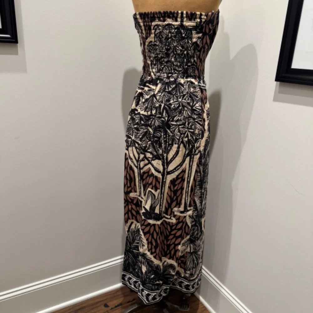 JOHANNA ORTIZ  $850 African Canopy Ankle Dress  NWT Size 8 - Picture 4 of 9